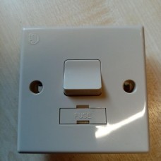 Beige 13 amp Fused Spur switch 240v CARAVAN MOTORHOME sc121A
